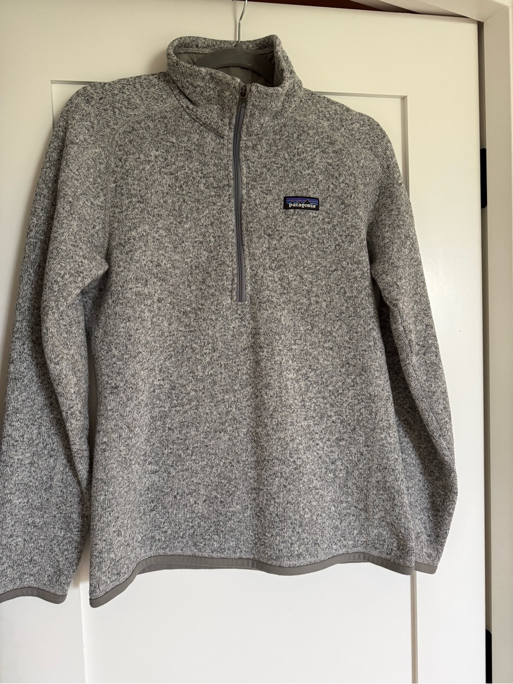 Patagonia Gray Half-Zip Fleece Pullover